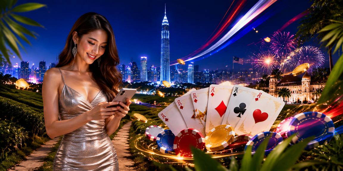 Pemain muda Kuala Lumpur bermain permainan popular dalam talian gaya Melayu